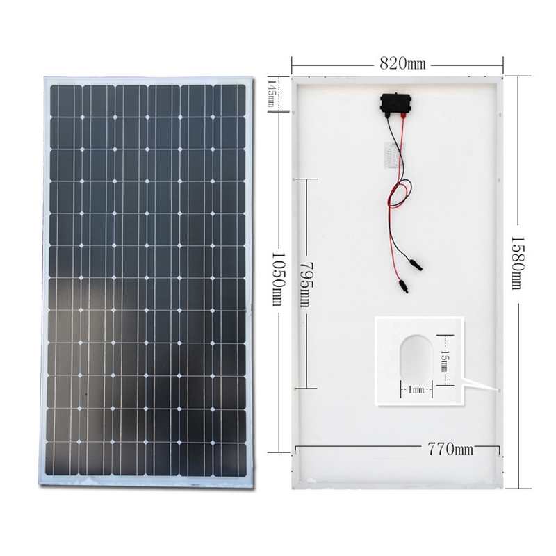 雙玻單面光伏太陽能電池板